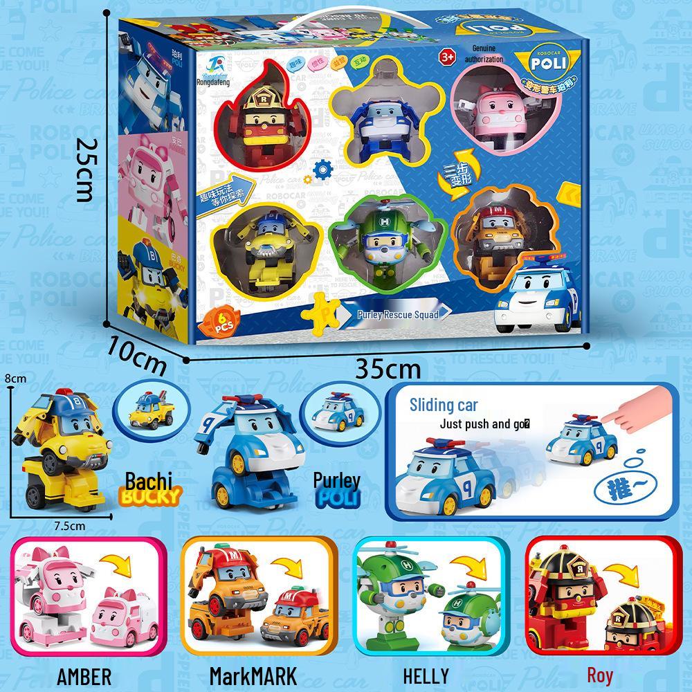 Поли Веселый Инерционный Скользящий Трансформирующийся Робот Спасательная Команда Игрушка для Детей
Поли Веселый Инерционный Скользящий Трансформирующийся Робот Спасательная Команда Игрушка для Детей