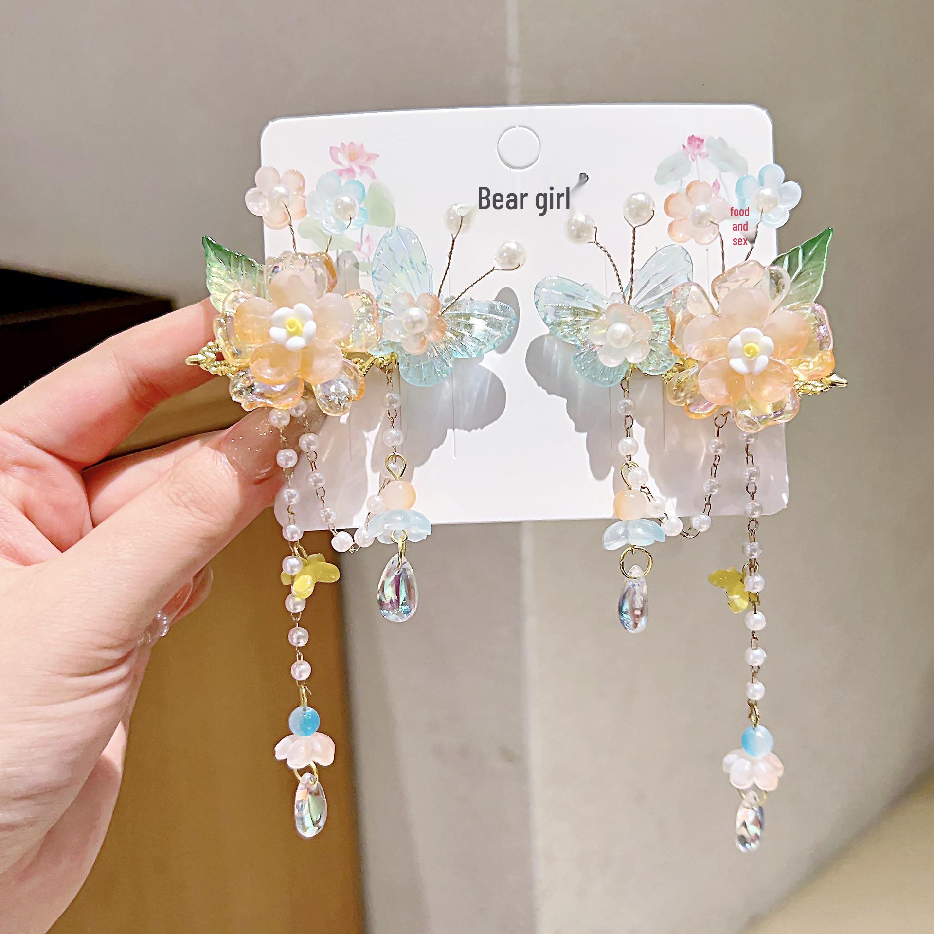 Принцесса Османтус Заколка для волос: Аксессуар Ханьфу в древнем стиле для маленьких девочек
Принцесса Османтус Заколка для волос: Аксессуар Ханьфу в древнем стиле для маленьких девочек