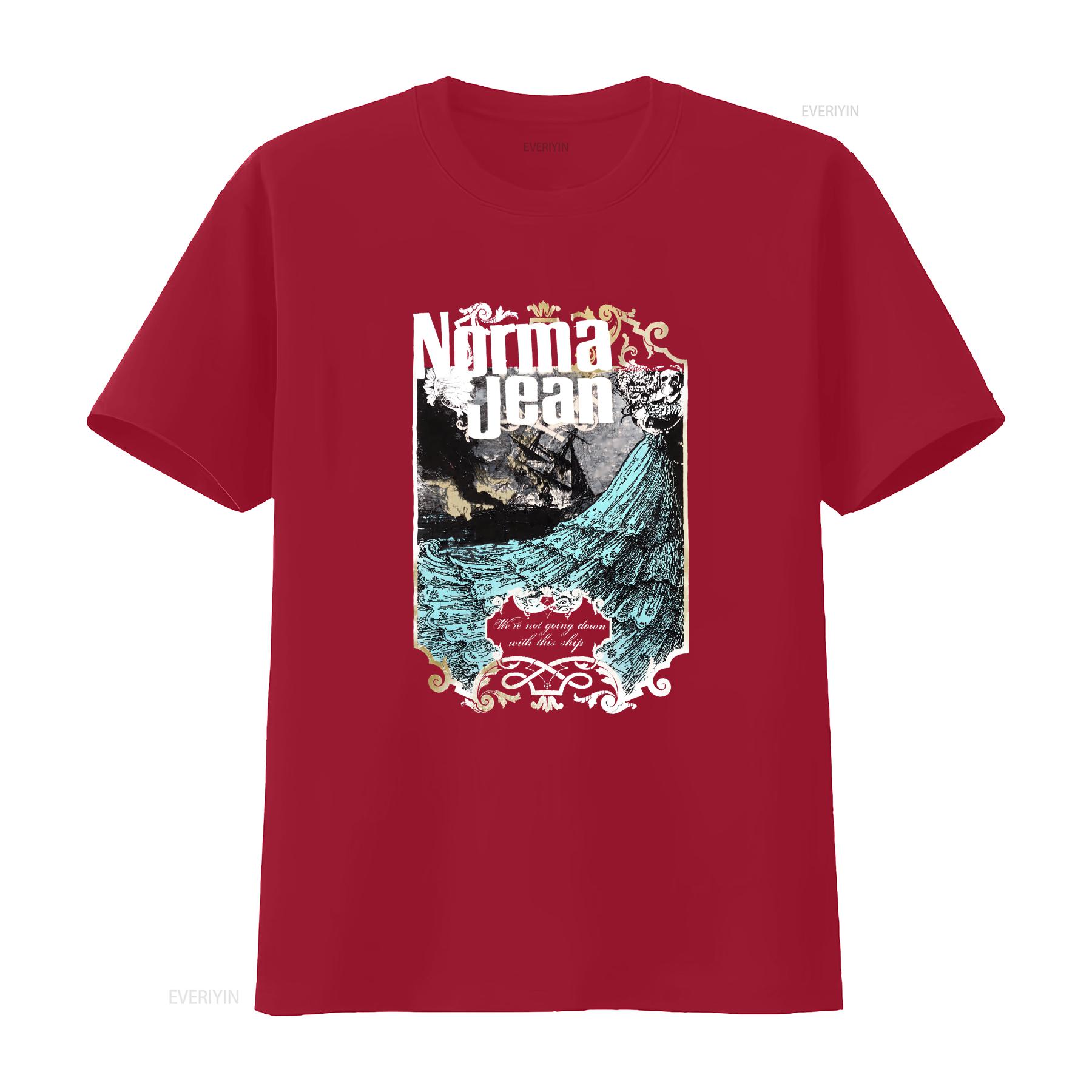 Ремейк футболки группы Norma Jean мы не пойдем ко дну на этом корабле TE6138 винтажная стираная унисекс дышащая эластичная S
Ремейк футболки группы Norma Jean мы не пойдем ко дну на этом корабле TE6138 винтажная стираная унисекс дышащая эластичная S
