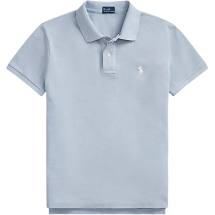 Polo Ralph Lauren Вышитая однотонная прямая короткорукавная футболка-поло Женские топы Светло-синий WMPOKNINB920236-400 S
Polo Ralph Lauren Вышитая однотонная прямая короткорукавная футболка-поло Женские топы Светло-синий WMPOKNINB920236-400 S