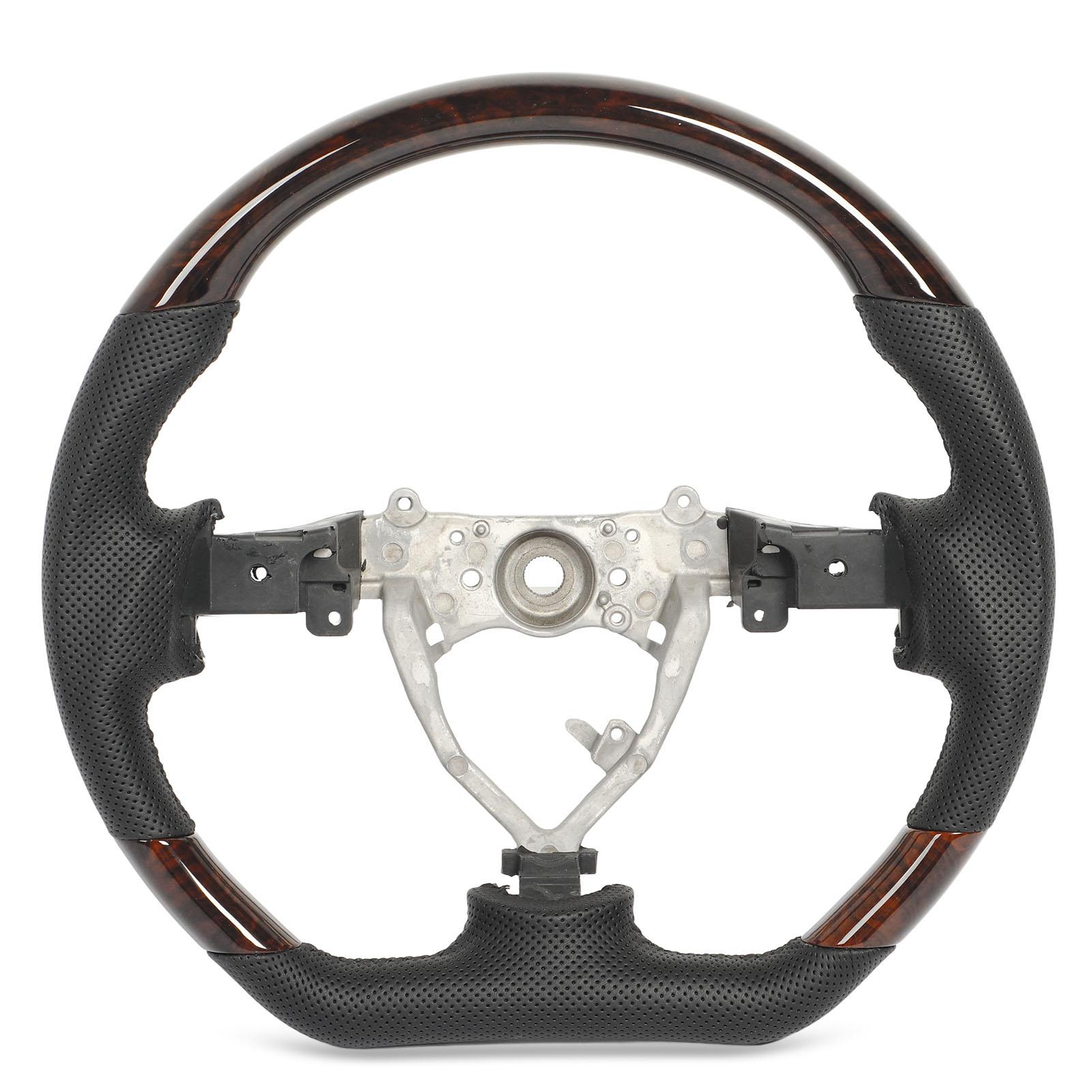 Car Steering Wheel Hydro‑Dip Steering Wheel Perforated Leather Flat Bottom Black Stitching for FJ Cruiser 2007 to 2017
Car Steering Wheel Hydro‑Dip Steering Wheel Perforated Leather Flat Bottom Black Stitching for FJ Cruiser 2007 to 2017