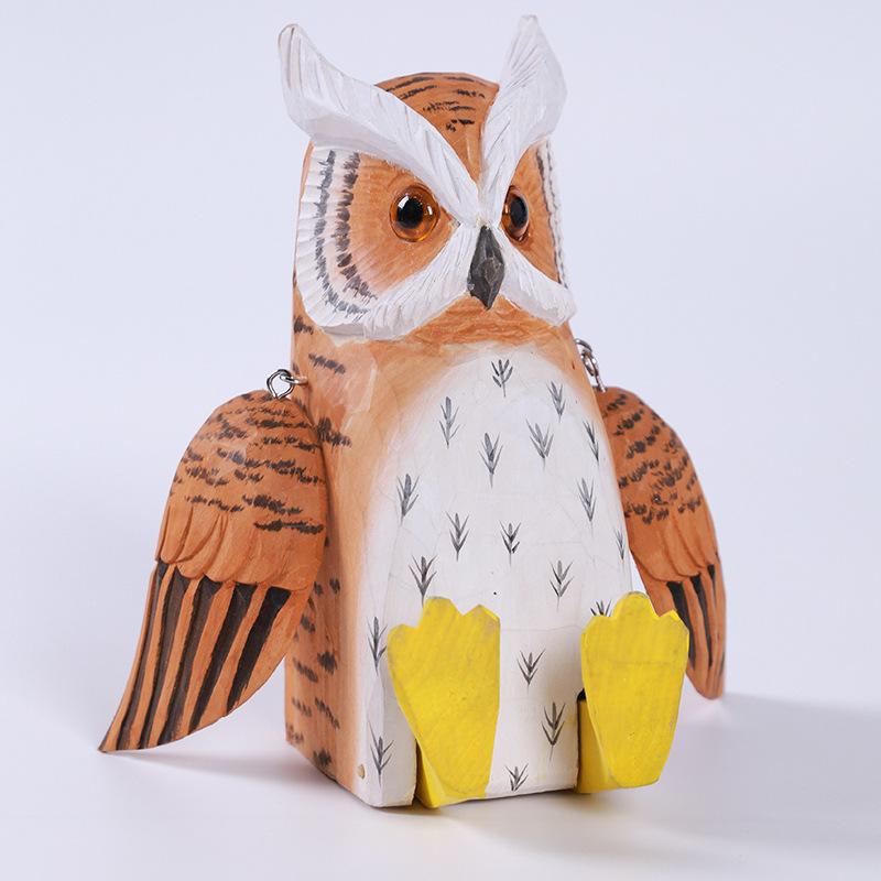 Hand Carved Wooden Owl Figurine Wholesale, Bulk Discount for Hanging Leg Owl Sculpture, Wood Craft Home Decor
Hand Carved Wooden Owl Figurine Wholesale, Bulk Discount for Hanging Leg Owl Sculpture, Wood Craft Home Decor