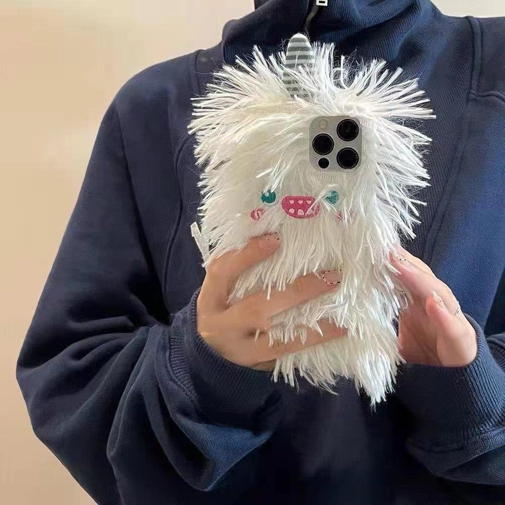 Милый плюшевый чехол для телефона с большими глазами, длинными волосами и монстром для iPhone16promax для Apple 15pro Чехол для телефона X For iPhone 17PROMAX
Милый плюшевый чехол для телефона с большими глазами, длинными волосами и монстром для iPhone16promax для Apple 15pro Чехол для телефона X For iPhone 17PROMAX