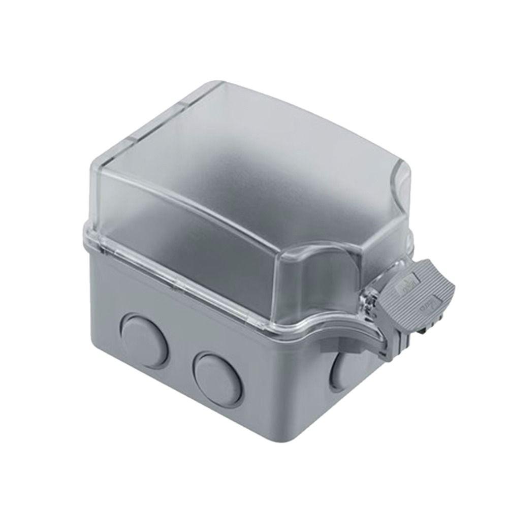 Wall-mounted Socket Waterproof Box Plastic Electric Plug Rainproof Cover Rainproof Cover Box Wall
Wall-mounted Socket Waterproof Box Plastic Electric Plug Rainproof Cover Rainproof Cover Box Wall