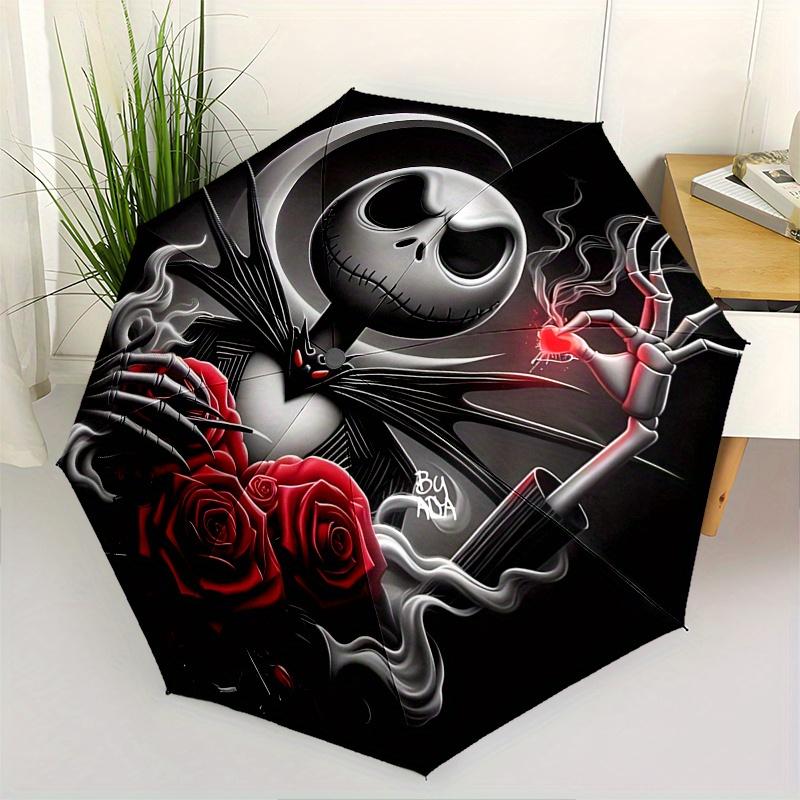 1 Auto Open Nightmare Before Christmas, Jack Skellington Themed Colorful 8-rib Portable Umbrella for Men and Women, A Compact Commuting Comp
1 Auto Open Nightmare Before Christmas, Jack Skellington Themed Colorful 8-rib Portable Umbrella for Men and Women, A Compact Commuting Comp