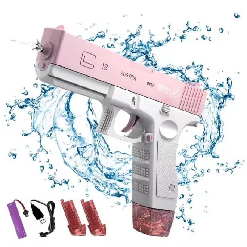 Электрический водяной пистолет, автоматический пистолет Glock, игрушка для стрельбы, полностью автоматическая летняя водная пляжная игрушка для детей, мальчиков и девочек, взрослых
Электрический водяной пистолет, автоматический пистолет Glock, игрушка для стрельбы, полностью автоматическая летняя водная пляжная игрушка для детей, мальчиков и девочек, взрослых