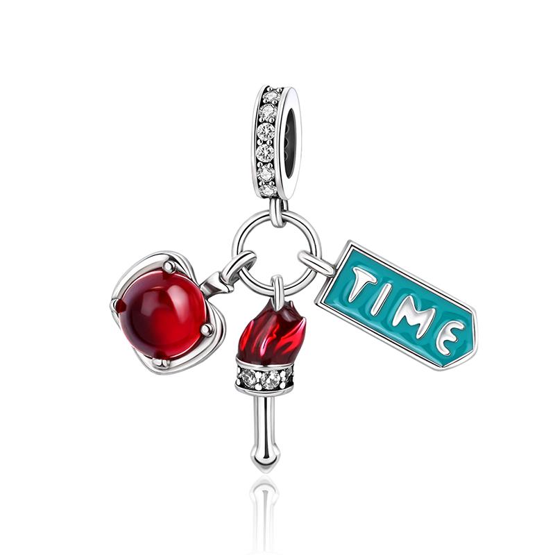 Ahthen copper Bead Charms Apple Torch Time Nameplate Charm fit Snake Chain Bracelets Necklaces for Women Jewellery Making
Ahthen copper Bead Charms Apple Torch Time Nameplate Charm fit Snake Chain Bracelets Necklaces for Women Jewellery Making