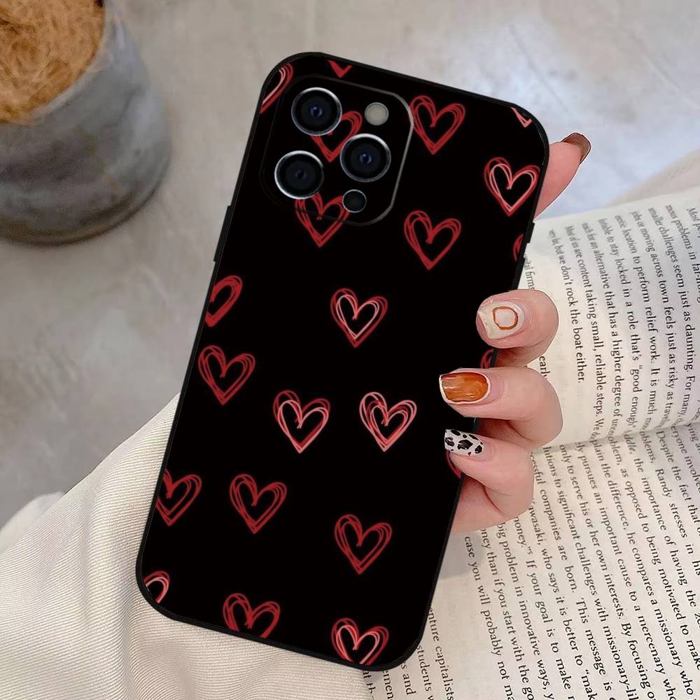 Милый розовый чехол-сердечко для iPhone 17, 16, 15, 14, 13, 12, 11 Plus, Pro Max, XS, мягкий силиконовый черный чехол iPhoneXsMax
Милый розовый чехол-сердечко для iPhone 17, 16, 15, 14, 13, 12, 11 Plus, Pro Max, XS, мягкий силиконовый черный чехол iPhoneXsMax