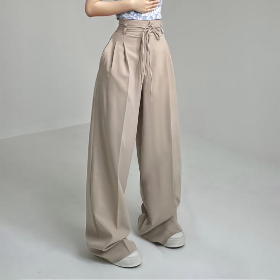 Women Long Pants Straight Wide Leg High Waist Pants Solid Color Casual OL Style Wide-Leg Suit Trousers Daily Wear S червоний
Women Long Pants Straight Wide Leg High Waist Pants Solid Color Casual OL Style Wide-Leg Suit Trousers Daily Wear S червоний