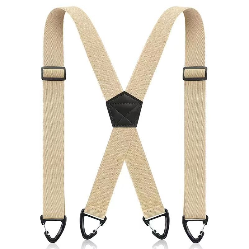 Man s Suspenders X Style Braces Buckles Suspensorio Tirantes Hombre Elastic Strap Heavy Duty Suspenders Father s Gift 3.8*120CM бежевий
Man s Suspenders X Style Braces Buckles Suspensorio Tirantes Hombre Elastic Strap Heavy Duty Suspenders Father s Gift 3.8*120CM бежевий