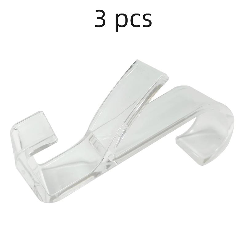 3/6Pcs Bathroom Hanger Clips Heated Towel Radiator Rail Hook Holder Multifunction Drying Rack Hook Towel Clothes Storage Hanger 3pcs Transparent
3/6Pcs Bathroom Hanger Clips Heated Towel Radiator Rail Hook Holder Multifunction Drying Rack Hook Towel Clothes Storage Hanger 3pcs Transparent