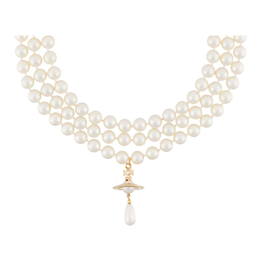 Кольє-чокер Vivienne Westwood з трьома рядами перлин для жінок Золоте 63030009-R118-CN Box+Shopping Bag
Кольє-чокер Vivienne Westwood з трьома рядами перлин для жінок Золоте 63030009-R118-CN Box+Shopping Bag