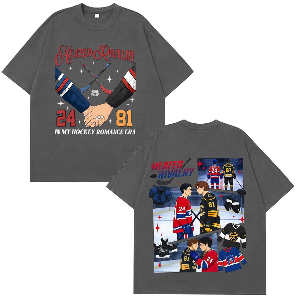 Heated Rivalry Shane Hollander 24 TShirt Ilya Rozanov Hollanov 81 Print TShirt Unisex Women pure Cotton Fashion Casual Streetwear 4XL
Heated Rivalry Shane Hollander 24 TShirt Ilya Rozanov Hollanov 81 Print TShirt Unisex Women pure Cotton Fashion Casual Streetwear 4XL
