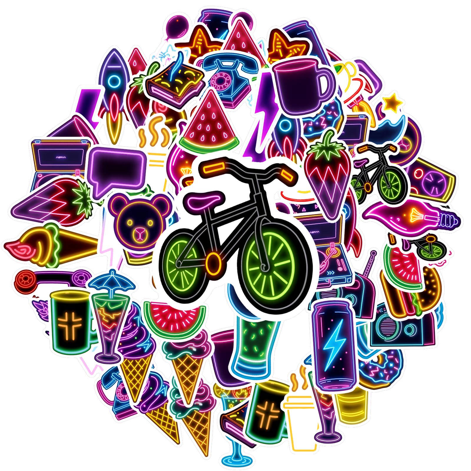 35pcs-50pcs Retro Neon Food Stickers Neon Animals Funny Stickers Stationery Stickers For Laptop Motorcycle Luggage Phone
35pcs-50pcs Retro Neon Food Stickers Neon Animals Funny Stickers Stationery Stickers For Laptop Motorcycle Luggage Phone