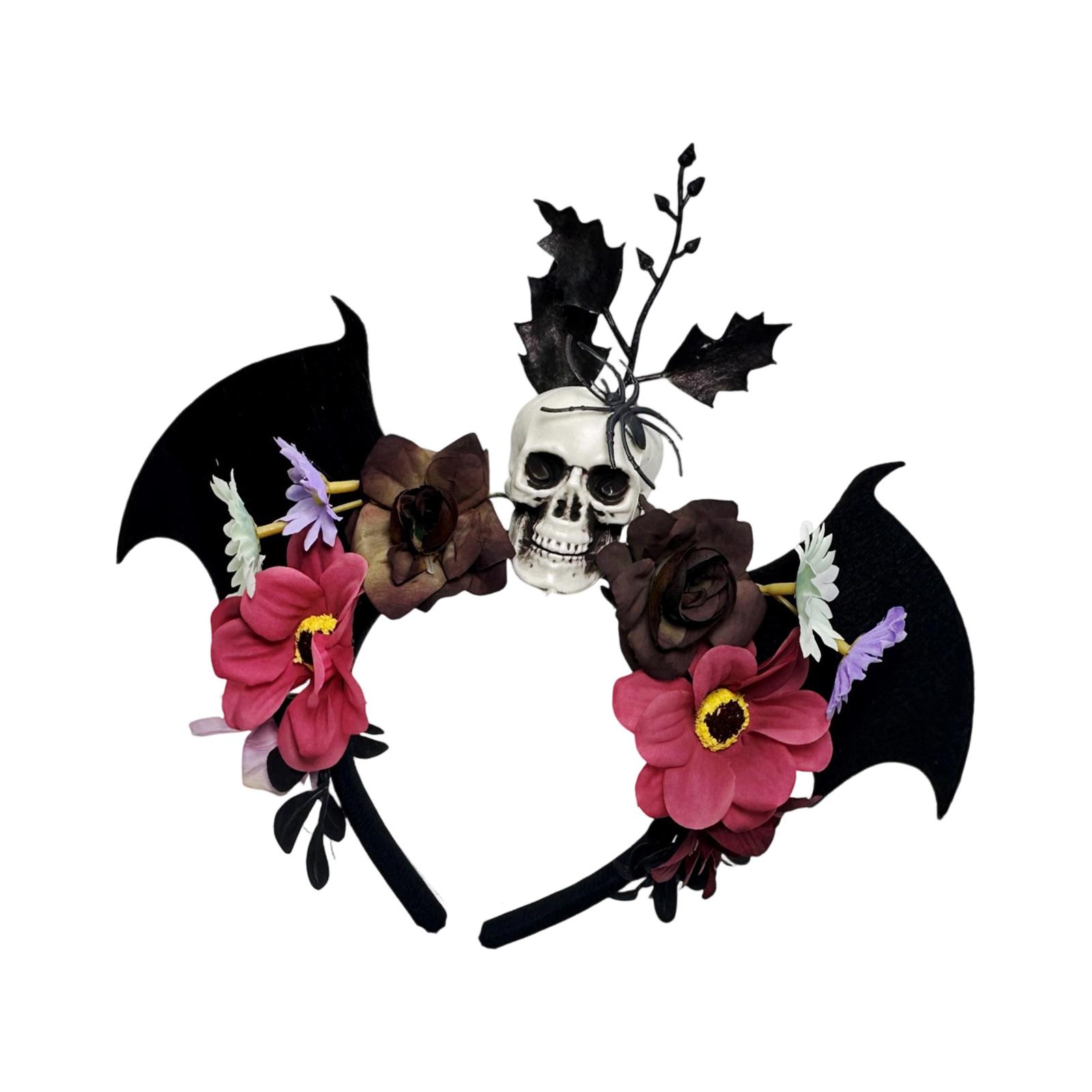 Halloween Bat Skull Headband Realistic Design Lightweight Comfortable Accessory For Parties Costumes Adults Kids B
Halloween Bat Skull Headband Realistic Design Lightweight Comfortable Accessory For Parties Costumes Adults Kids B