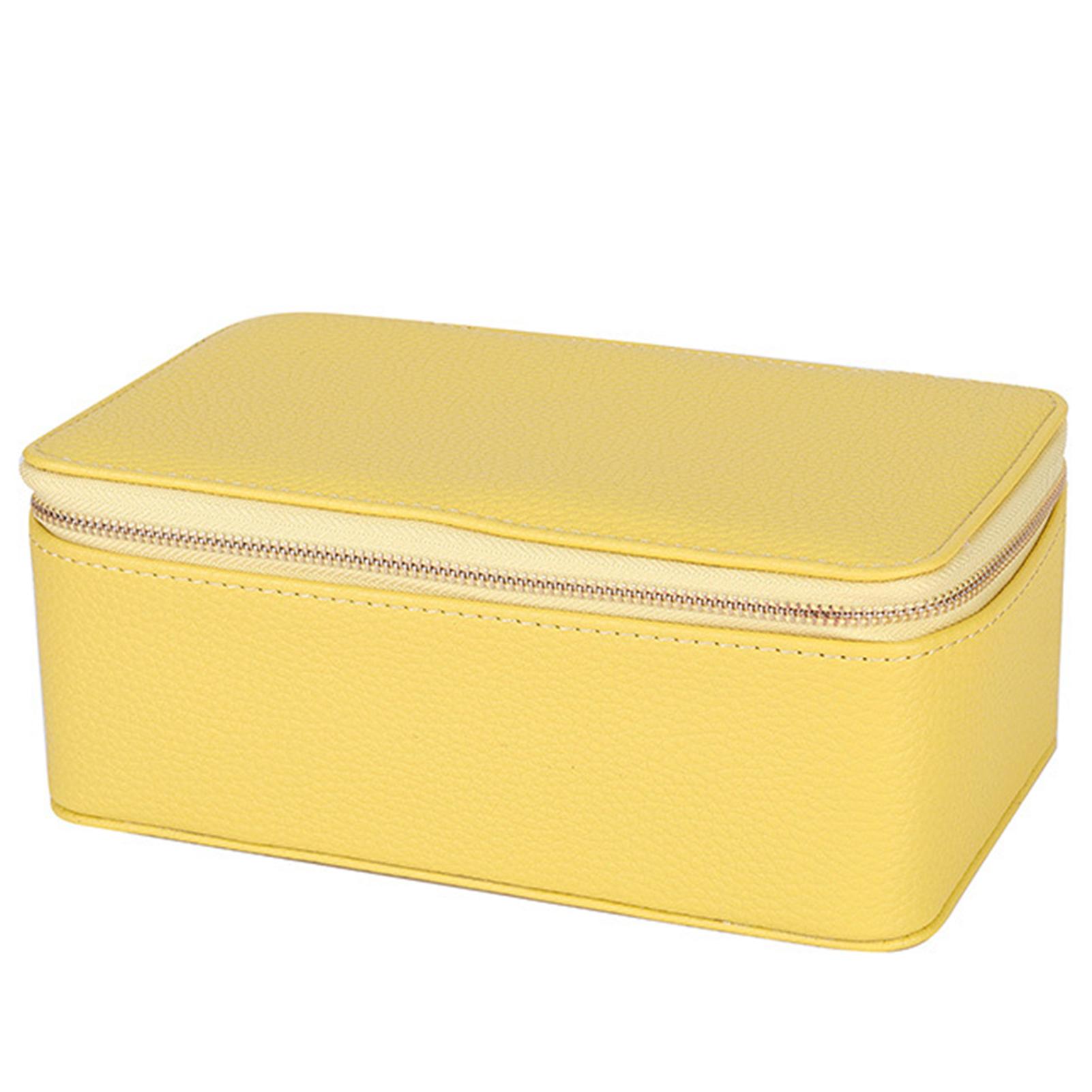 PU Leather Jewelry Storage Box with 12 Pouches Travel Necklace Earrings Ring Jewelry Zipper Organizer Display Case Dustproof жёлтый
PU Leather Jewelry Storage Box with 12 Pouches Travel Necklace Earrings Ring Jewelry Zipper Organizer Display Case Dustproof жёлтый