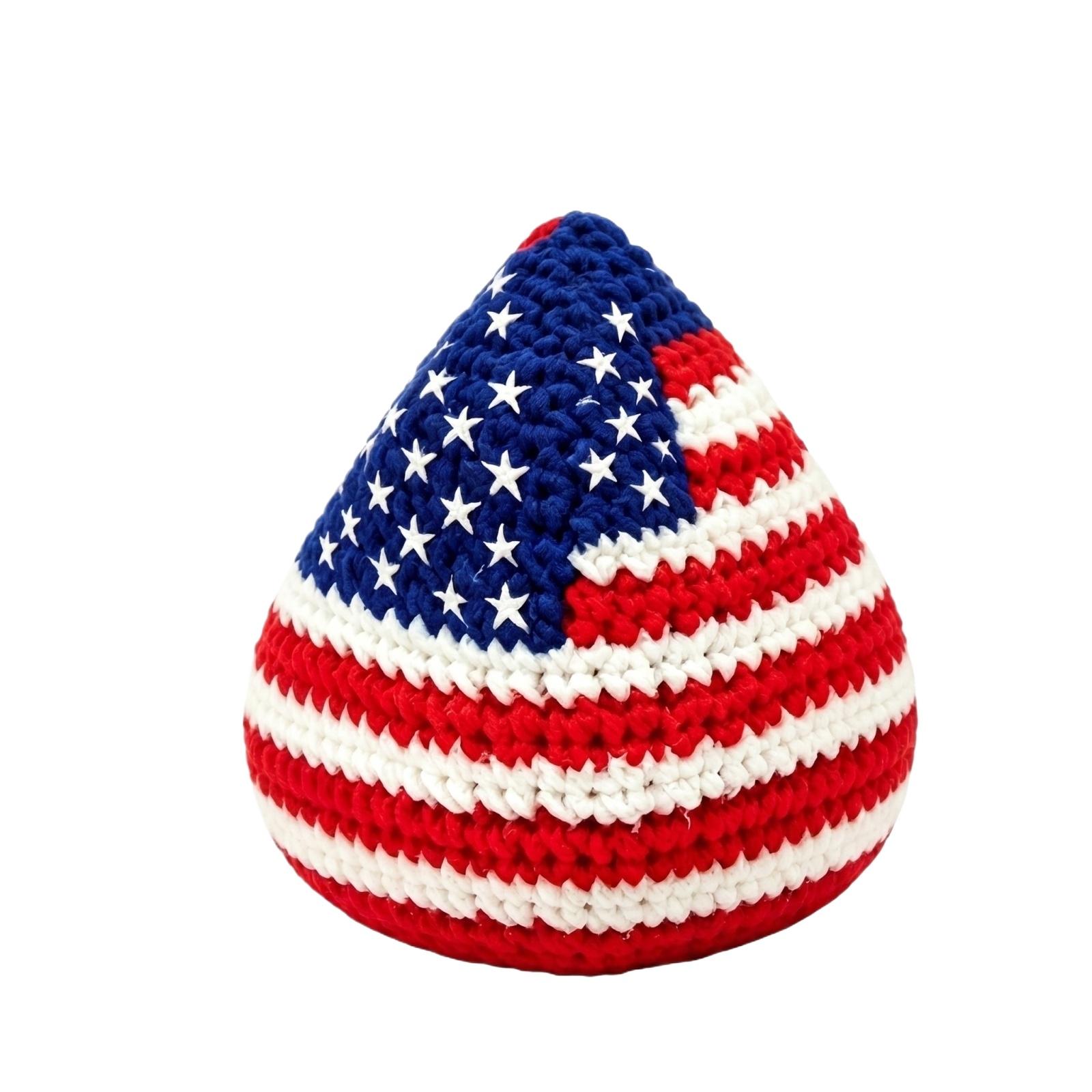 Outdoor Water Drop Ball Patriotic Theme Knitted Sandbag for Family Backyard Activities and Group Games one size красный
Outdoor Water Drop Ball Patriotic Theme Knitted Sandbag for Family Backyard Activities and Group Games one size красный