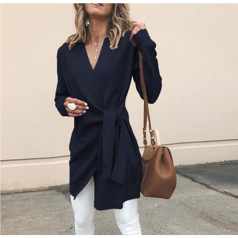 JKASHDK Women s Fashion Casual Solid Color Print Autumn Winter Long Sleeve V-Neck Jackets & Coats XXL синій
JKASHDK Women s Fashion Casual Solid Color Print Autumn Winter Long Sleeve V-Neck Jackets & Coats XXL синій