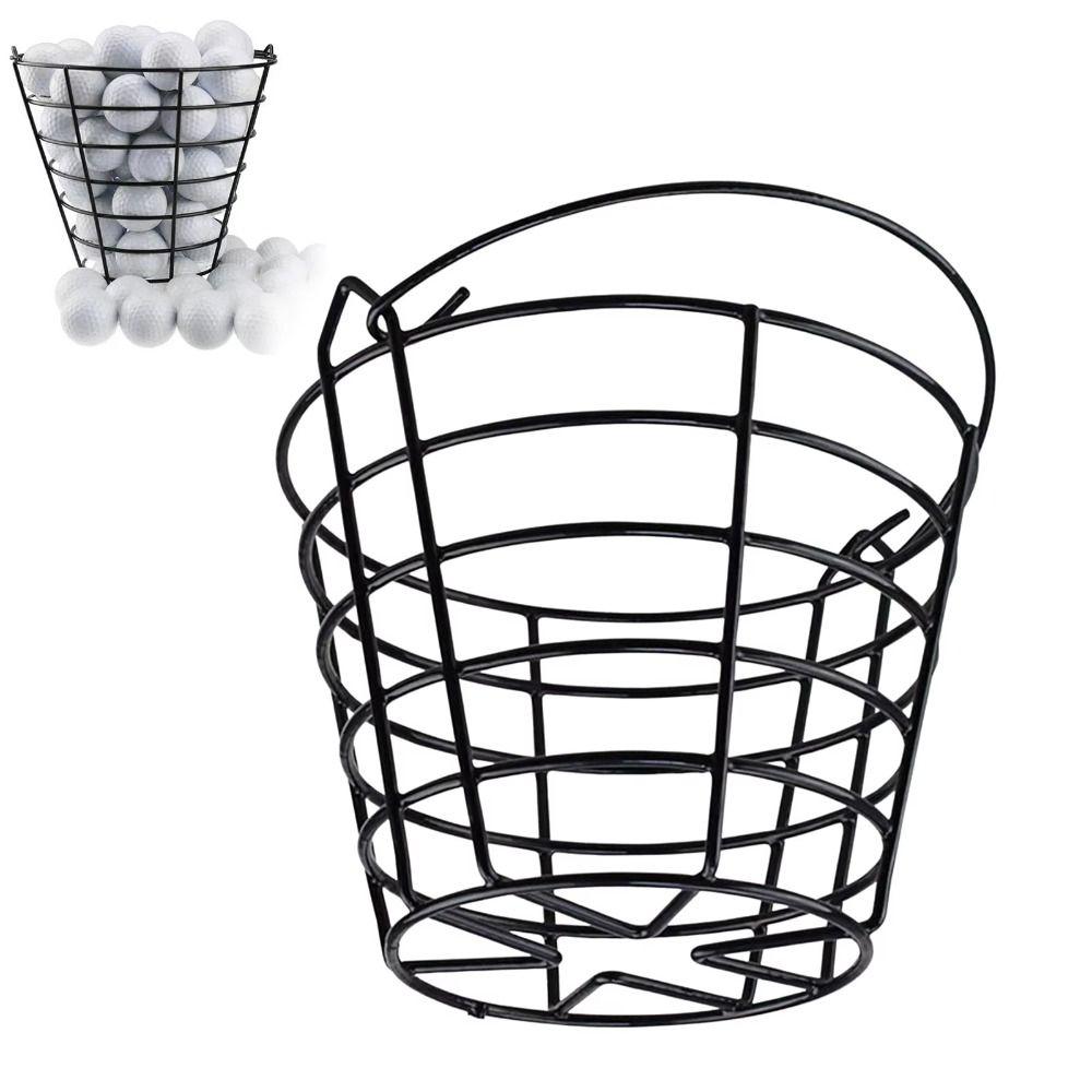 With Handle Golf Ball Carrying Bucket Metal Wire Golfing Balls Storage Practice Ball чорний
With Handle Golf Ball Carrying Bucket Metal Wire Golfing Balls Storage Practice Ball чорний