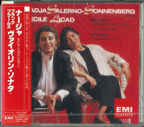 CD SALERNO-SONNENBERG (NADJA), FRANK & - Frank & Brahms: Violin Sonata and o Japan ObiClassical Used
CD SALERNO-SONNENBERG (NADJA), FRANK & - Frank & Brahms: Violin Sonata and o Japan ObiClassical Used
