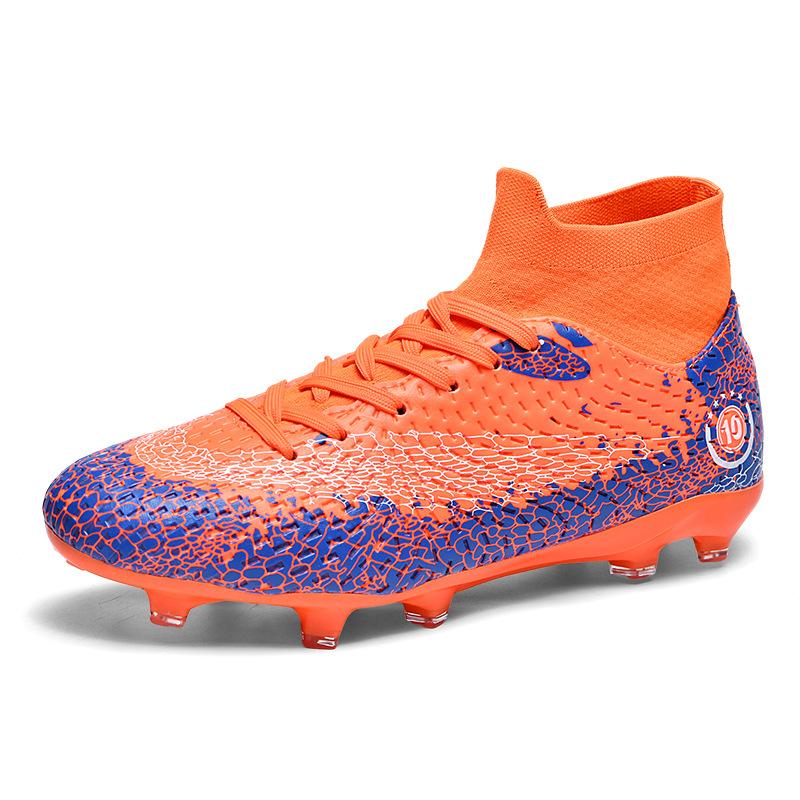 New four-season men s and women s long broken nails wear-resistant youth breathable high-top football shoes SCOOER SHOES 35
New four-season men s and women s long broken nails wear-resistant youth breathable high-top football shoes SCOOER SHOES 35