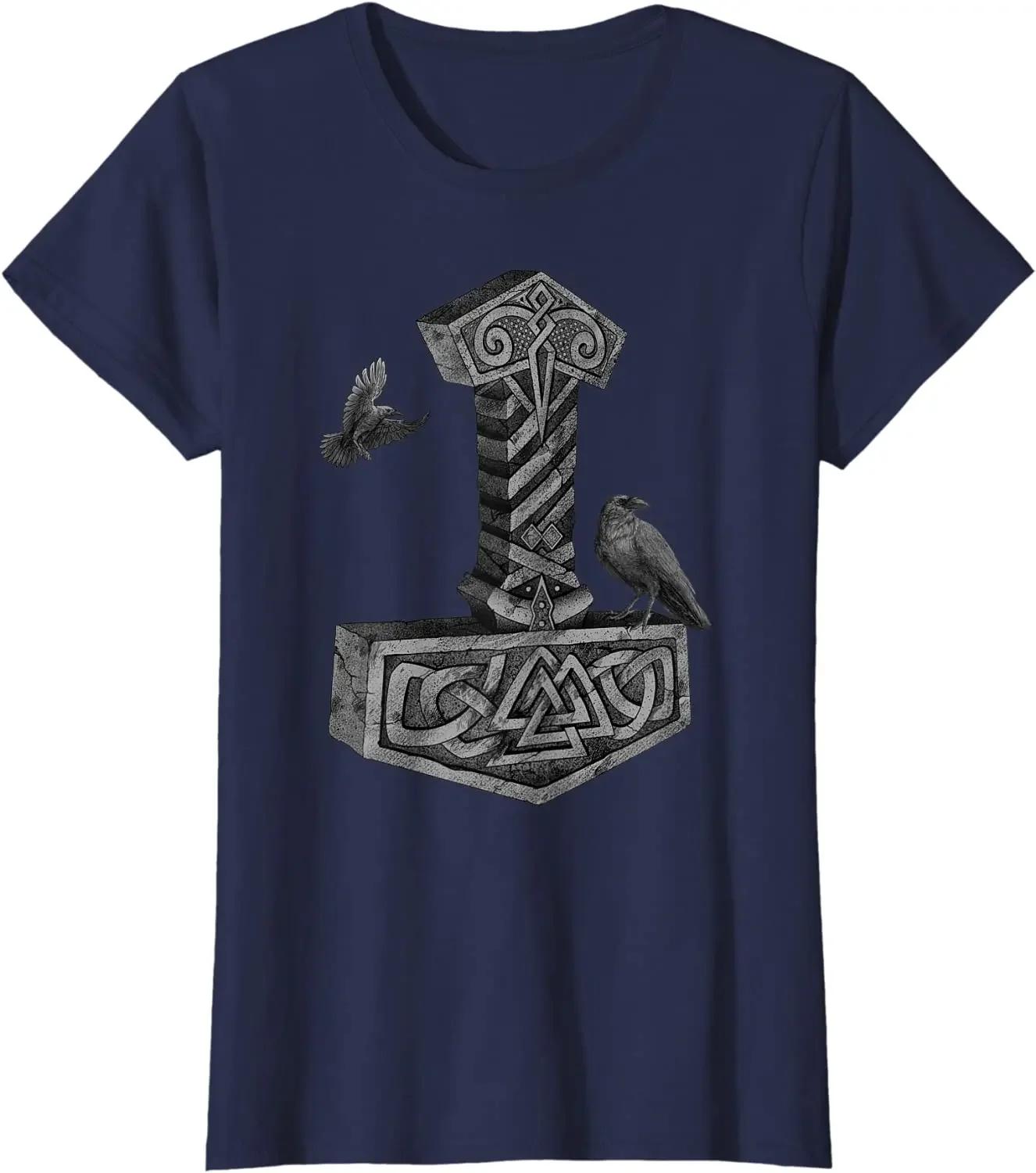 Norse Mythology Mjolnir Thor Hammer Odins Raven TShirt 100 Cotton ONeck Summer Short Sleeve Casual Mens Tshirt Size S3XL 4XL
Norse Mythology Mjolnir Thor Hammer Odins Raven TShirt 100 Cotton ONeck Summer Short Sleeve Casual Mens Tshirt Size S3XL 4XL