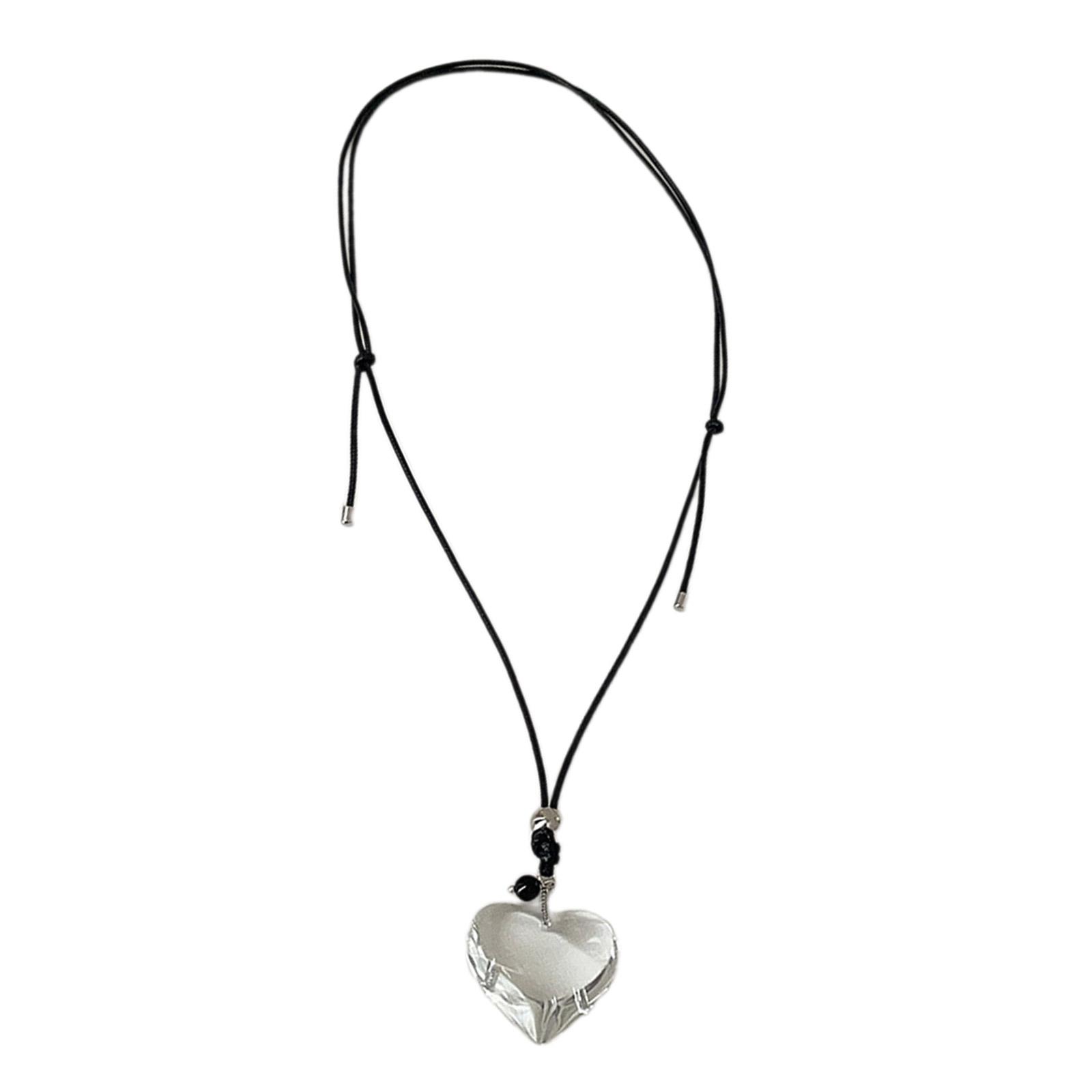 Красочное стеклянное колье-чокер с подвеской в виде сердца, регулируемая цепочка, портативное, женский ювелирный аксессуар для повседневной носки
Красочное стеклянное колье-чокер с подвеской в виде сердца, регулируемая цепочка, портативное, женский ювелирный аксессуар для повседневной носки