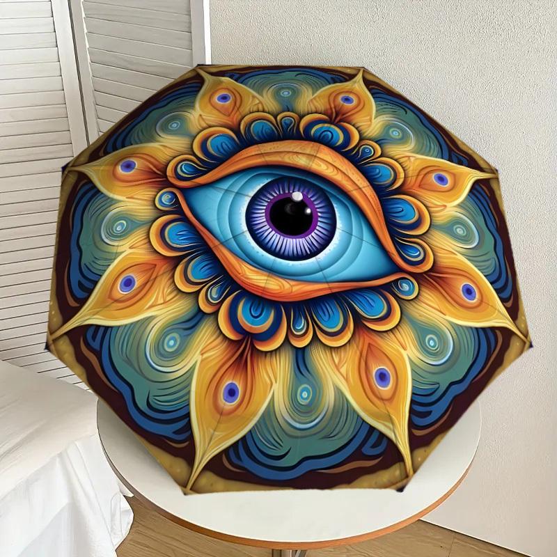 1pc Ethereal Visionary Mandala Umbrella with Plastic Handle,Suitable for All Seasons Home Travel Outdoor UmbrellaDD1666
1pc Ethereal Visionary Mandala Umbrella with Plastic Handle,Suitable for All Seasons Home Travel Outdoor UmbrellaDD1666
