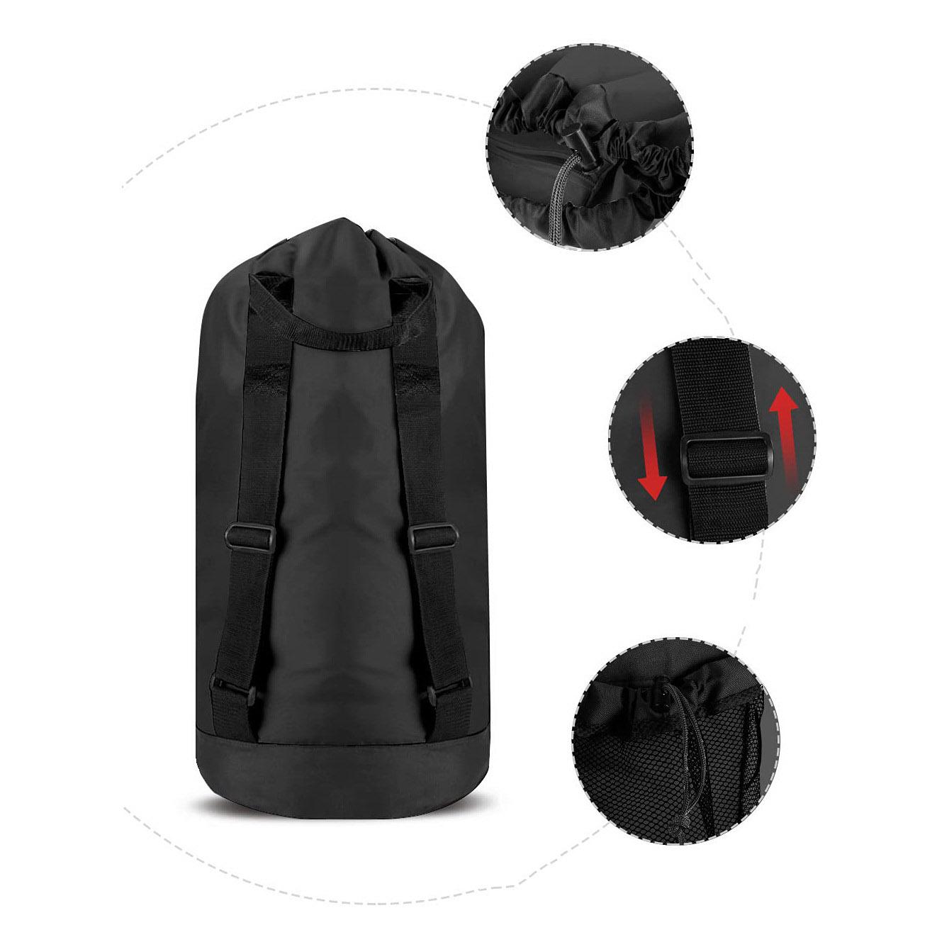 SN1652 Laundry Shoulders Bag Polyester Backpack Dirty Clothes Storage Bag Type A
SN1652 Laundry Shoulders Bag Polyester Backpack Dirty Clothes Storage Bag Type A