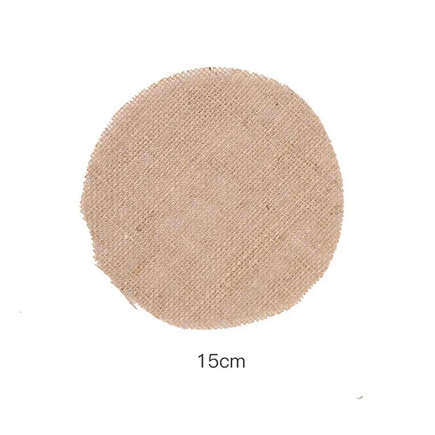 Natural Jute Vintage Fabrics Handmade Patchwork Wedding Christmas DIY Crafs Decor Patches for Needlework as shown
Natural Jute Vintage Fabrics Handmade Patchwork Wedding Christmas DIY Crafs Decor Patches for Needlework as shown