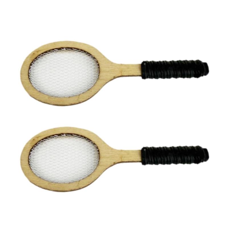 Mini Wooden Tennis Racket Toy House Furniture For 1/12 Scale Dolls Birthday Gift Collection 1
Mini Wooden Tennis Racket Toy House Furniture For 1/12 Scale Dolls Birthday Gift Collection 1