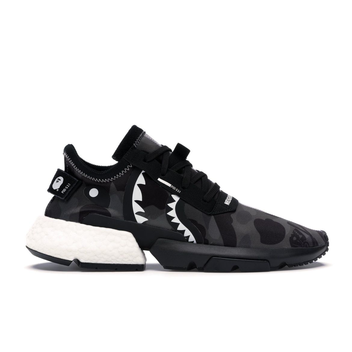 Adidas Neighborhood x A Bathing Ape x POD. Кроссовки унисекс S3.1 Camo Black Core-Черная обувь-Белый EE9431
Adidas Neighborhood x A Bathing Ape x POD. Кроссовки унисекс S3.1 Camo Black Core-Черная обувь-Белый EE9431