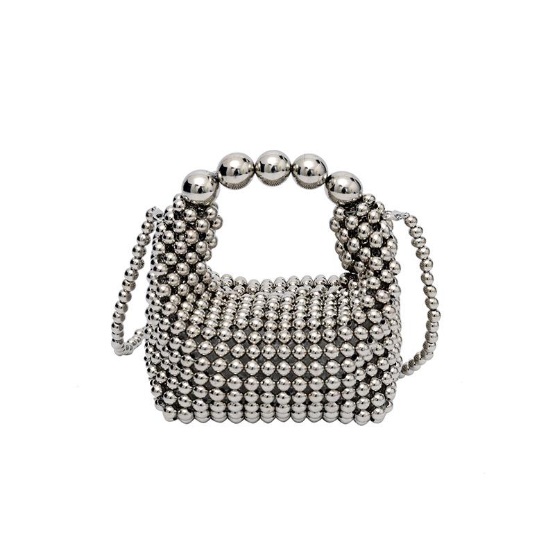 Luxury Pearl Party Clutch Bag Fashion Ladies Crossbody Phone Purse Handmade Woving Beading Handbag Summer Handbag Clutch Bag
Luxury Pearl Party Clutch Bag Fashion Ladies Crossbody Phone Purse Handmade Woving Beading Handbag Summer Handbag Clutch Bag
