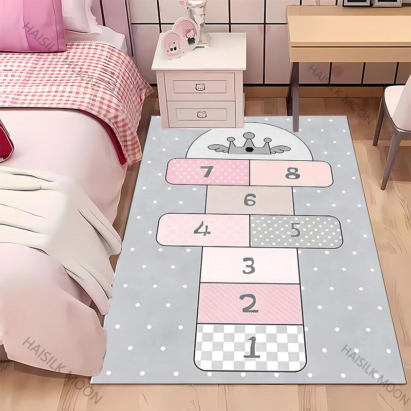Multiple Styles Childrens Creative Gift Hopscotch Printed Carpet Child Room Living Room Non-slip Early Education Mat Soft Rug 40x60cm
Multiple Styles Childrens Creative Gift Hopscotch Printed Carpet Child Room Living Room Non-slip Early Education Mat Soft Rug 40x60cm