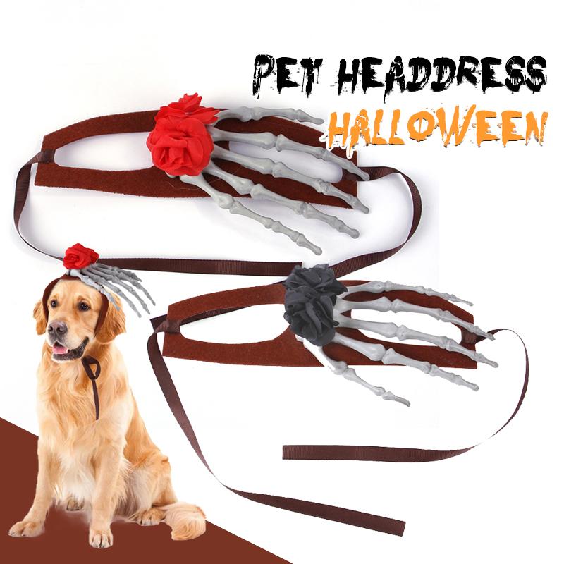 Halloween Pet Dog Funny Bones Hand Headwear Halloween Dog Headpiece Costume Novelty Funny Pet Cat Party Cosplay S
Halloween Pet Dog Funny Bones Hand Headwear Halloween Dog Headpiece Costume Novelty Funny Pet Cat Party Cosplay S