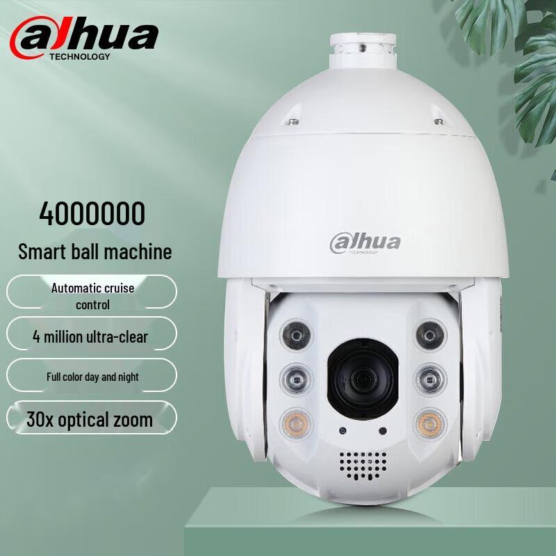 Dahua 4MP 30x Zoom Smart PTZ Security Camera CN plug (adapter included)
Dahua 4MP 30x Zoom Smart PTZ Security Camera CN plug (adapter included)