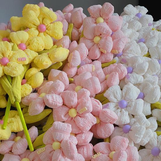 Yousheng Stuffed Artificial Flower Plush Sunflower Bouquet with Stem Handmade Fake Flower Decoration for Flower Arrangement Wedding Party Birthday розовый
Yousheng Stuffed Artificial Flower Plush Sunflower Bouquet with Stem Handmade Fake Flower Decoration for Flower Arrangement Wedding Party Birthday розовый