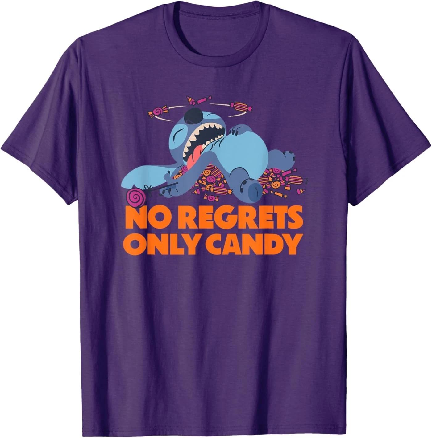 Stitch Halloween No Regrets Only Candy T-Shirt S
Stitch Halloween No Regrets Only Candy T-Shirt S