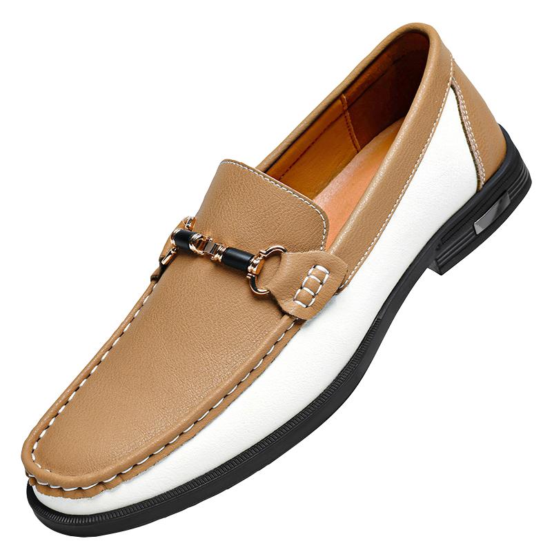 Модная итальянская обувь из натуральной кожи для бизнеса, мужская повседневная кожаная обувь для офиса, дышащие слипоны для вождения, лоферы, большие размеры 38-47 38 хаки
Модная итальянская обувь из натуральной кожи для бизнеса, мужская повседневная кожаная обувь для офиса, дышащие слипоны для вождения, лоферы, большие размеры 38-47 38 хаки