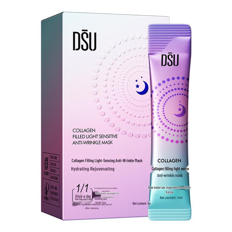 DSU Collagen Hydrating Anti-Wrinkle Light-Reflecting Firming Mask
DSU Collagen Hydrating Anti-Wrinkle Light-Reflecting Firming Mask