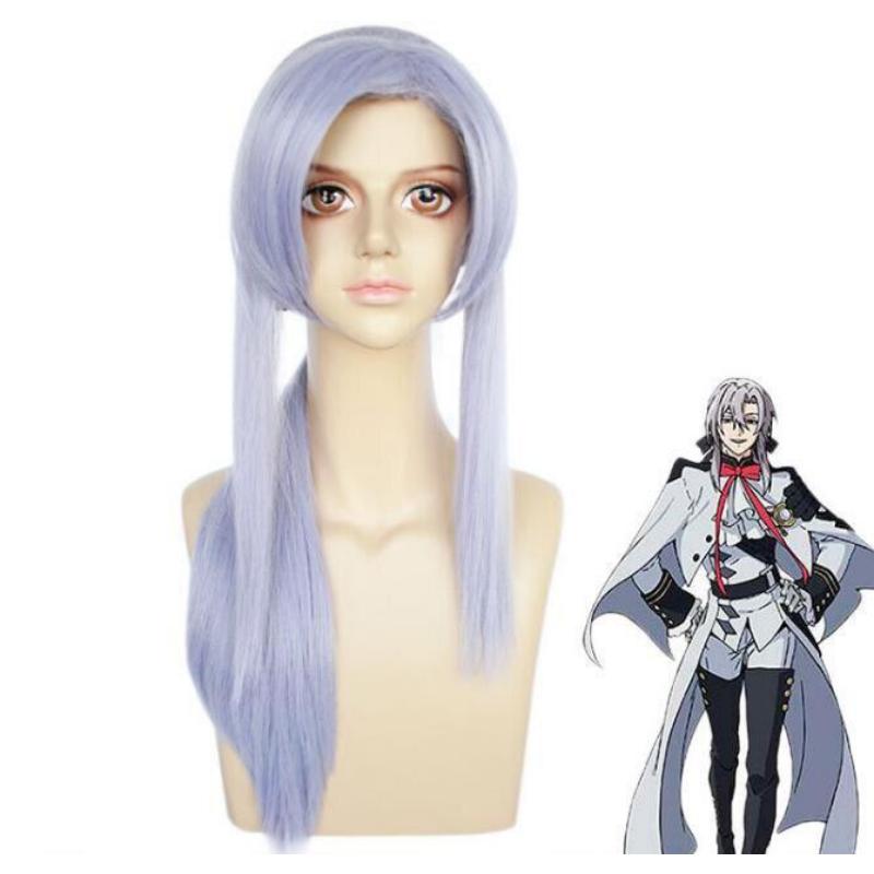 Аниме Owari no Seraph of the End Ferid Bathory, парик для косплея, термостойкие синтетические волосы, карнавальные вечерние парики
Аниме Owari no Seraph of the End Ferid Bathory, парик для косплея, термостойкие синтетические волосы, карнавальные вечерние парики