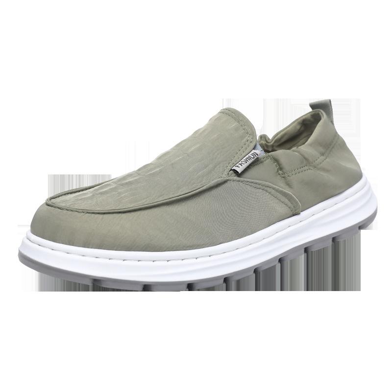 Old Beijing cloth shoes men s summer thin breathable board shoes one pedal lazy driving light casual canvas shoes 44 зелёный
Old Beijing cloth shoes men s summer thin breathable board shoes one pedal lazy driving light casual canvas shoes 44 зелёный