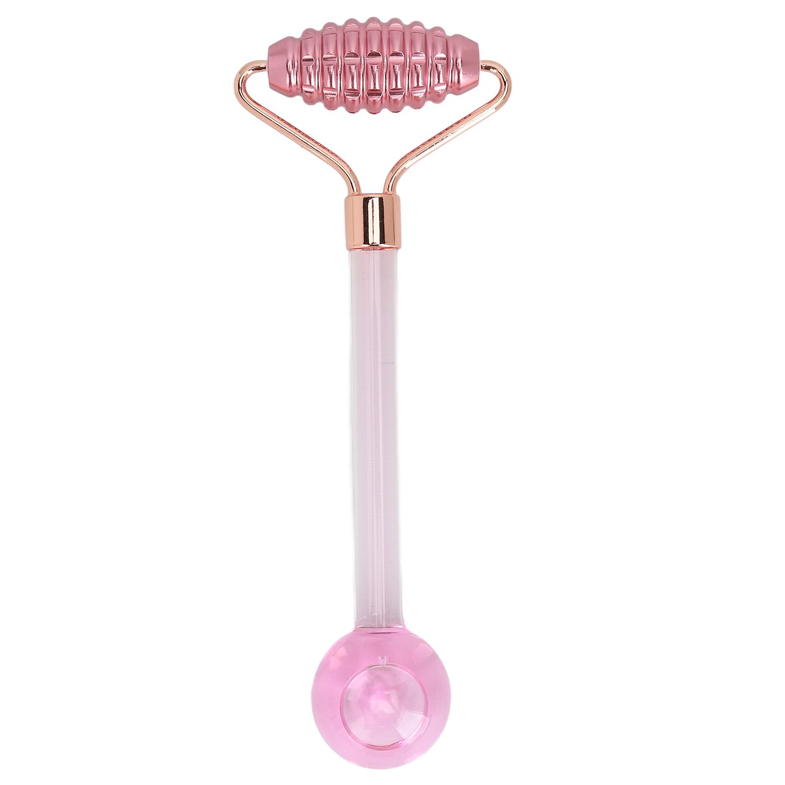 2 in 1 Ice Globes Roller Stainless Steel Hot Cold Compress Shrink Pores Facial Cold Roller
2 in 1 Ice Globes Roller Stainless Steel Hot Cold Compress Shrink Pores Facial Cold Roller