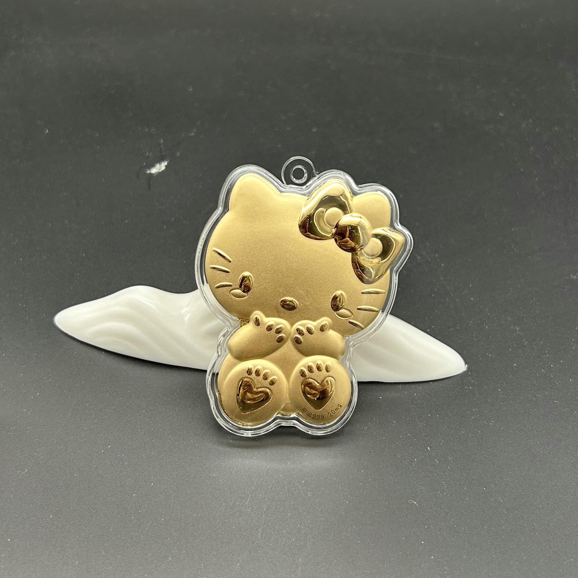 999KT Pure Gold Cat Pendant 20mg - Souvenir Phone Charm & Keychain Gift with Water Shell
999KT Pure Gold Cat Pendant 20mg - Souvenir Phone Charm & Keychain Gift with Water Shell