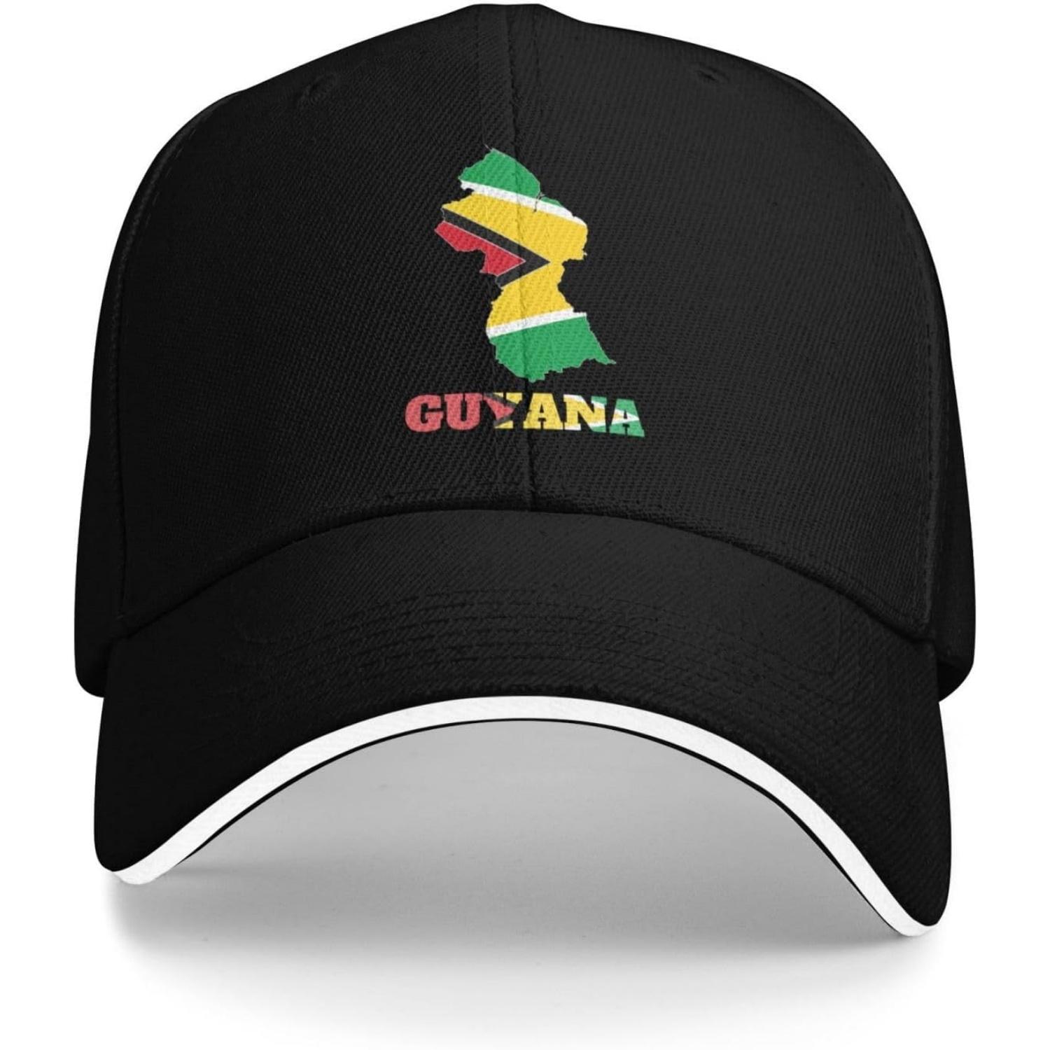 Guyana Guyanan Guyanais Flag Map Baseball Cap one size
Guyana Guyanan Guyanais Flag Map Baseball Cap one size