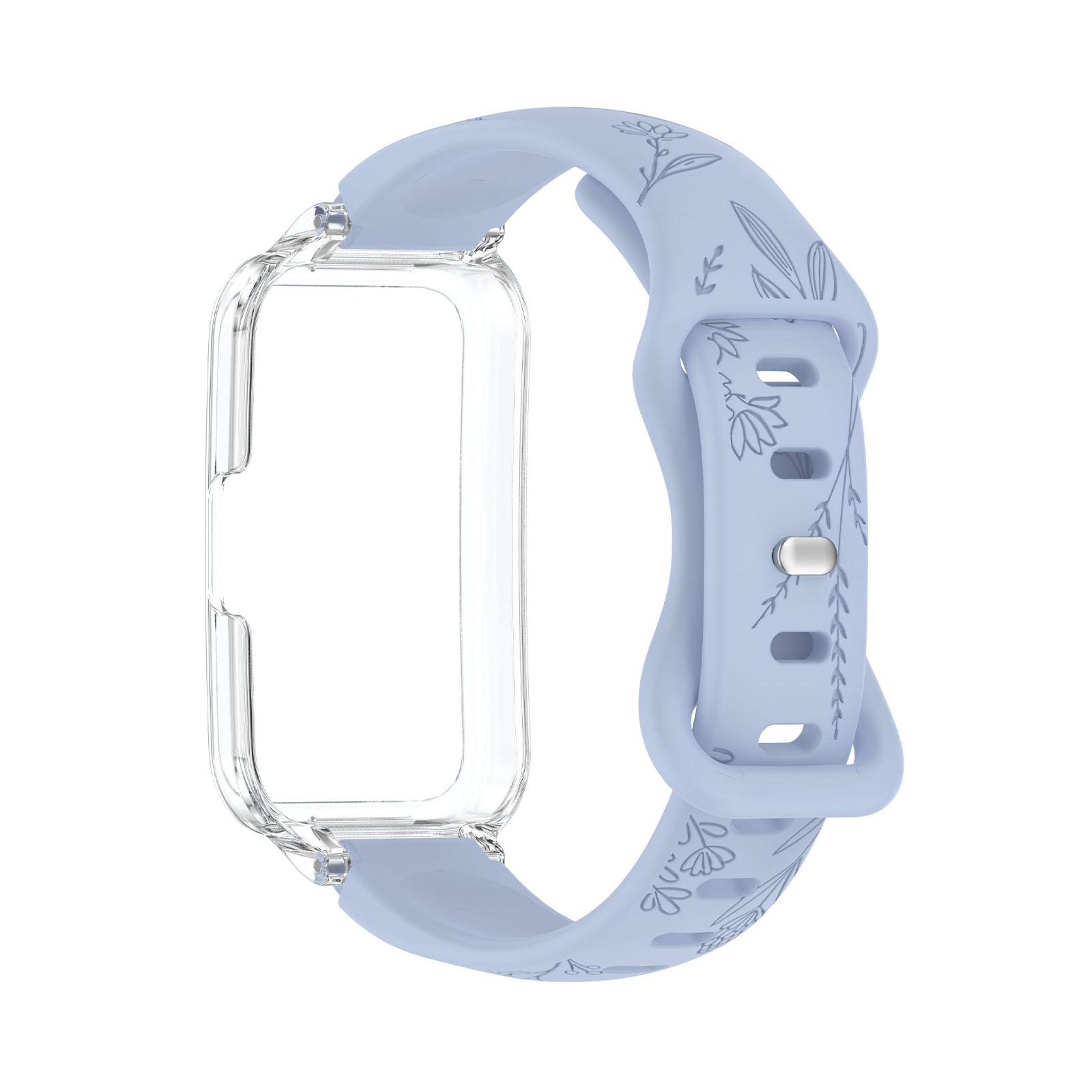 Набор: 2 ремешка + чехол для Huawei Band 10/8/9 (12мм), Выгравированный узор подсолнуха, Дышащий удобный разноцветный унисекс комплект FOR HUAWEI BAND 10 небесно-голубой
Набор: 2 ремешка + чехол для Huawei Band 10/8/9 (12мм), Выгравированный узор подсолнуха, Дышащий удобный разноцветный унисекс комплект FOR HUAWEI BAND 10 небесно-голубой