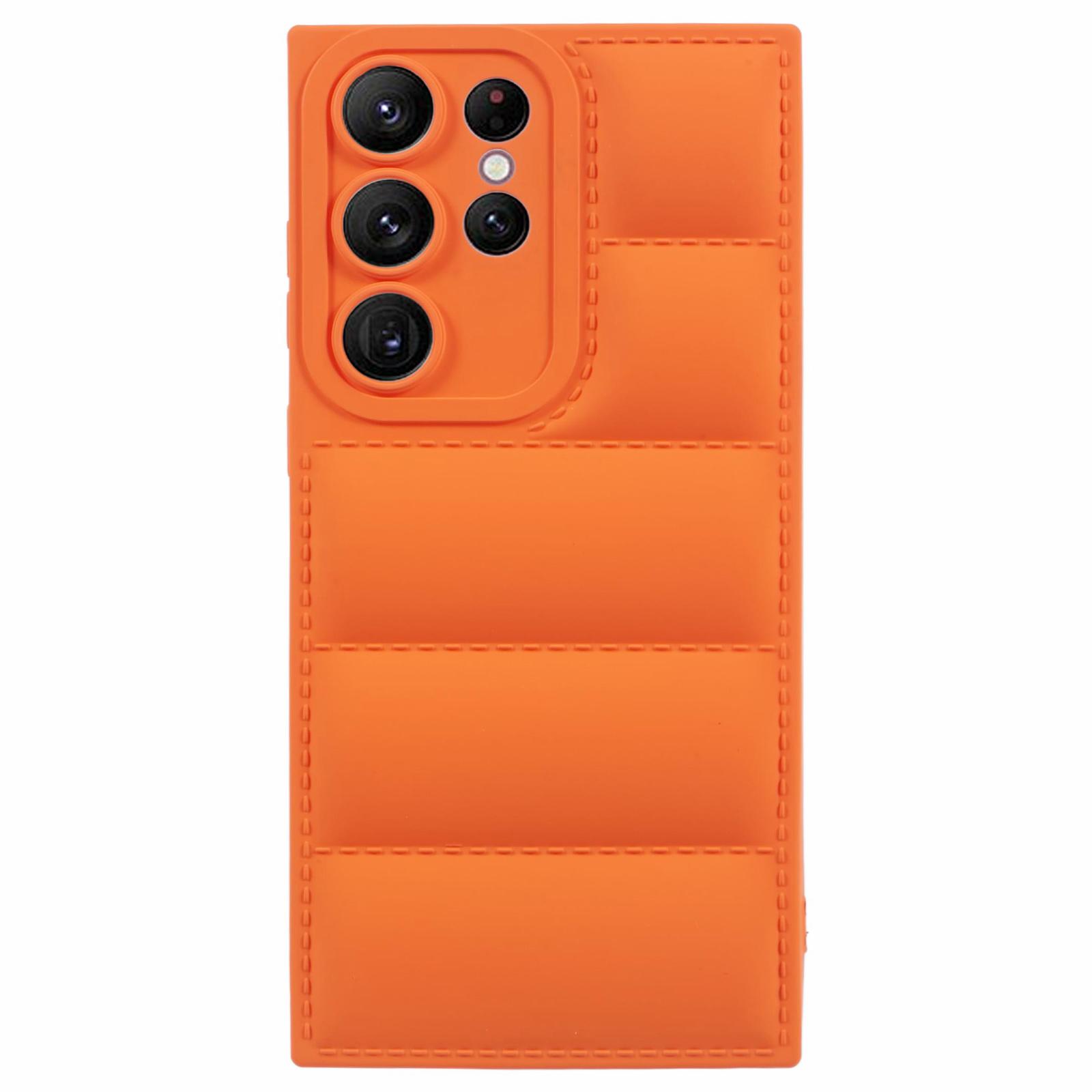 JTW Series For Samsung Galaxy S22 Ultra 5G TPU Cover Down Jacket Design Phone Case Orange
JTW Series For Samsung Galaxy S22 Ultra 5G TPU Cover Down Jacket Design Phone Case Orange