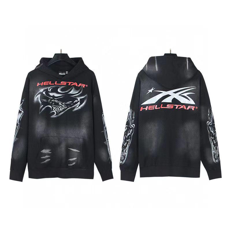 2025 Американська модна толстовка-куртка Hellstar зі distressed ефектом, на блискавці, з довгими рукавами Small
2025 Американська модна толстовка-куртка Hellstar зі distressed ефектом, на блискавці, з довгими рукавами Small