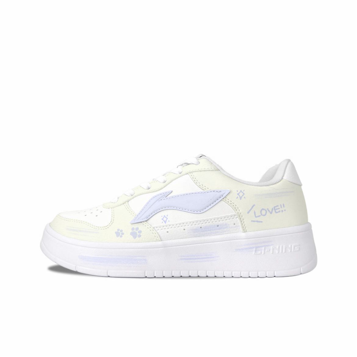 Li Ning Floating Boat Blue Claw Sweet Mist, Moon Dawn Synthetic Leather Low top Skateboard Shoes Unisex AGCS420-6(Team2095-) 35
Li Ning Floating Boat Blue Claw Sweet Mist, Moon Dawn Synthetic Leather Low top Skateboard Shoes Unisex AGCS420-6(Team2095-) 35