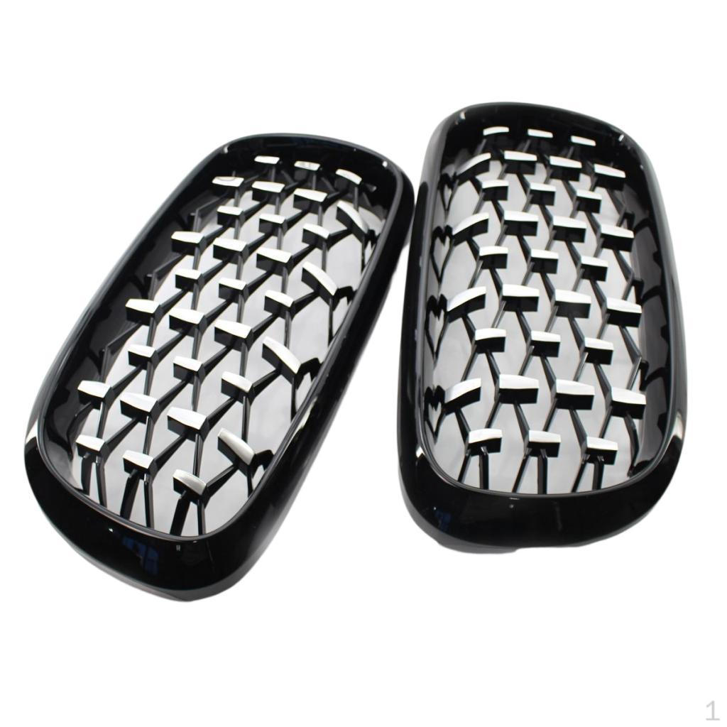 Front Grill Grille 51117294486 51117294485 51137316062 for F15 Automobile Replacement Easy Black and Silver
Front Grill Grille 51117294486 51117294485 51137316062 for F15 Automobile Replacement Easy Black and Silver